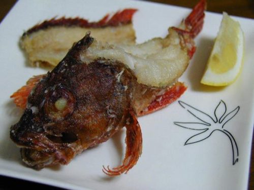 カサゴのから揚げ